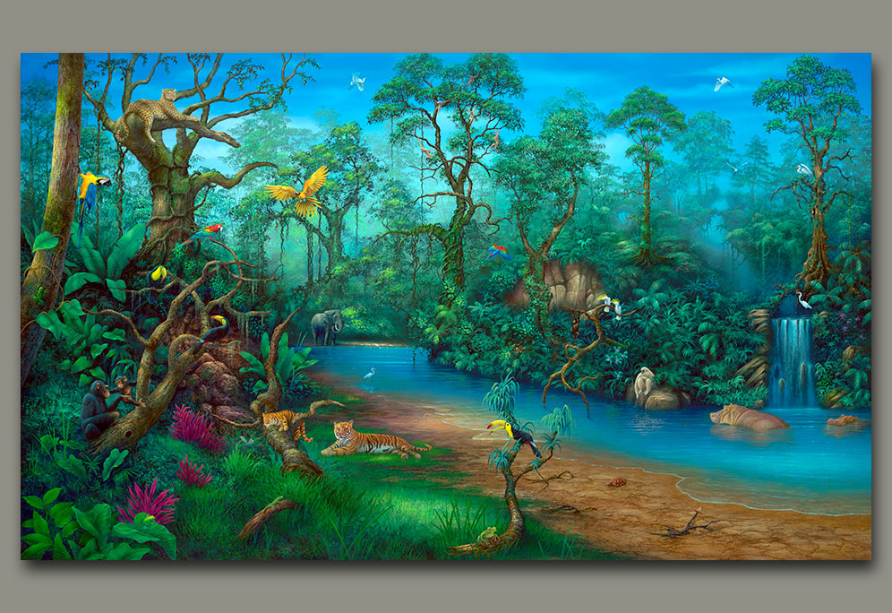 Rainforest Painting